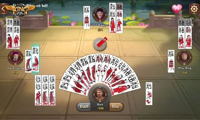 Chắn Kingfun Người chơi cần nắm rõ các thuật ngữ trong trò chơi Chắn Kingfun