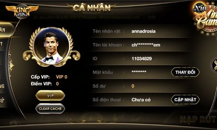 khuyến mãi: Hoàn trả game hot mỗi ngày Sử dụng thông tin và tài khoản chính chủ để nhận thưởng